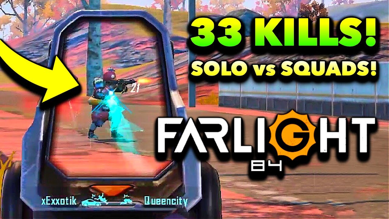 Farlight 84 Solo Kill Strategy: 33 Kills Gameplay Breakdown