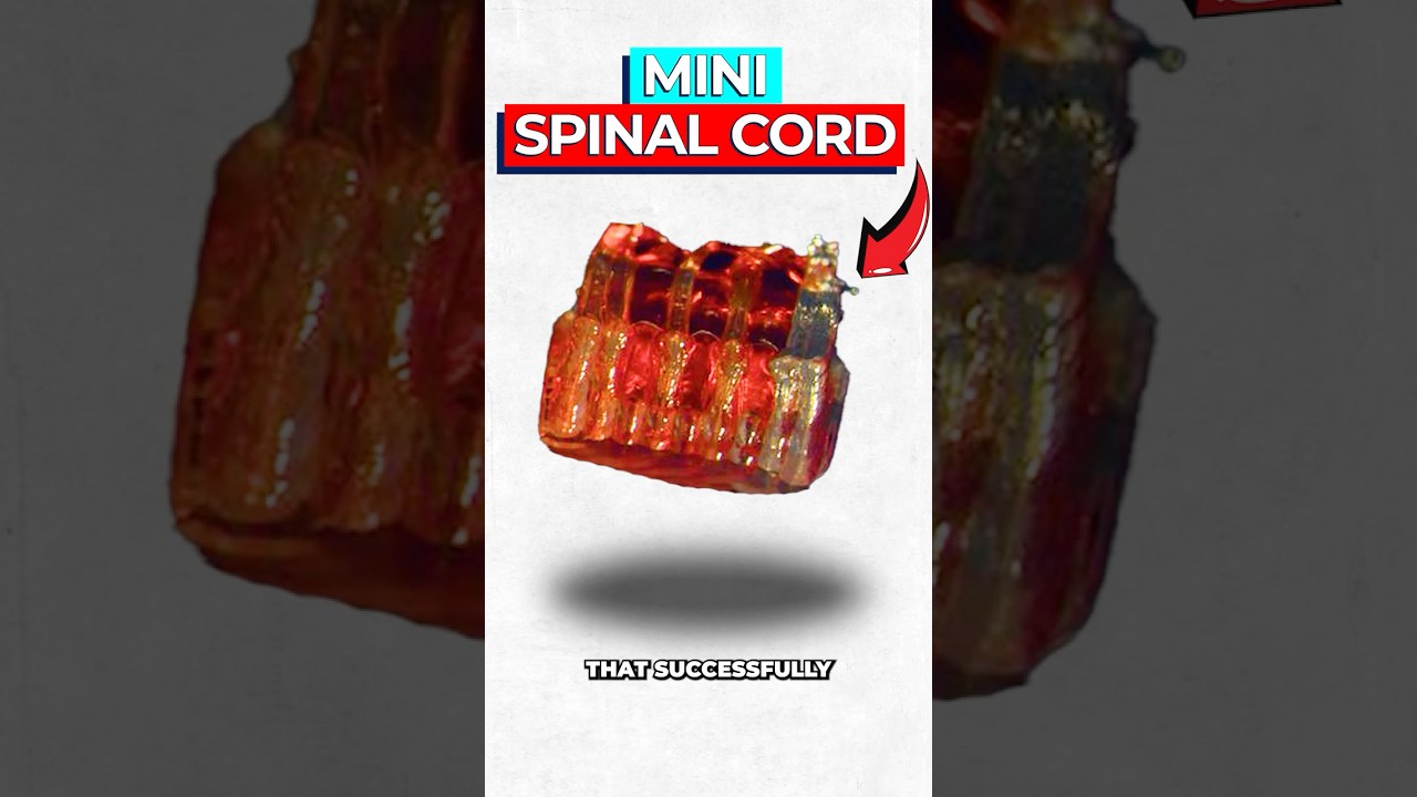 3D-Printed Stem Cell Spinal Cords Reverse Paralysis in Rats