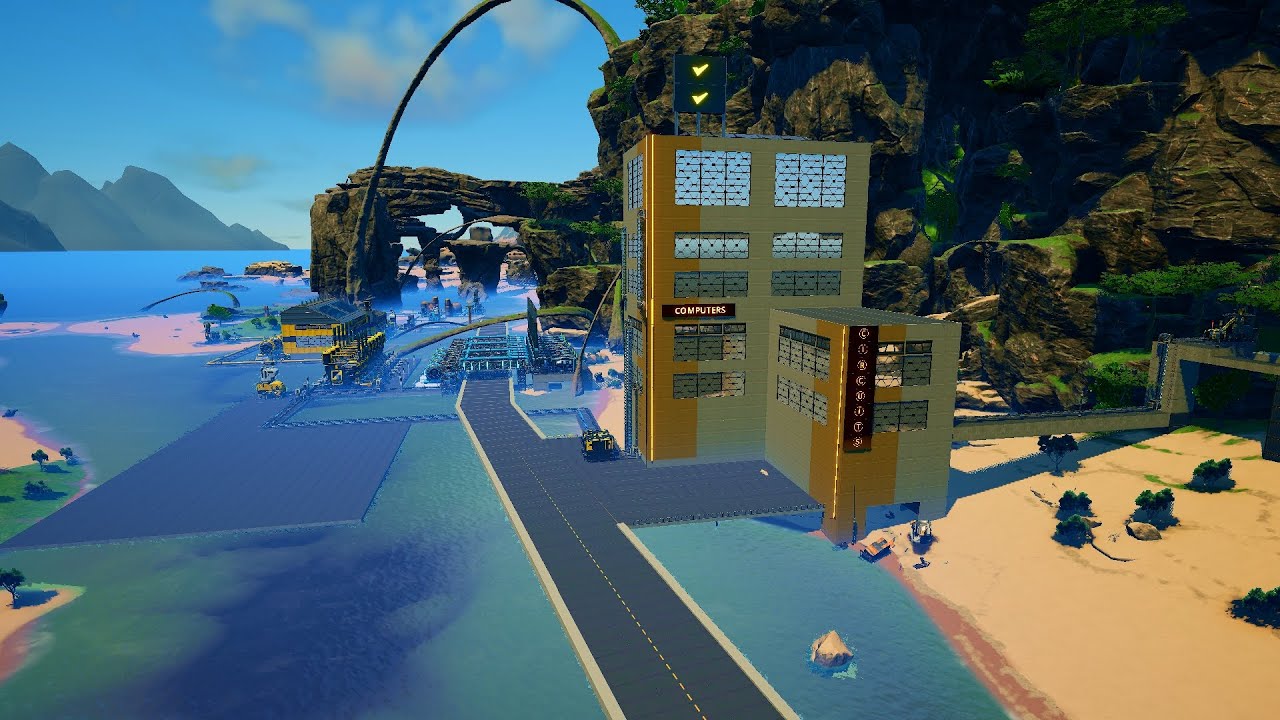 Build Efficient Computer Factory & Fuel Power in Satisfactory