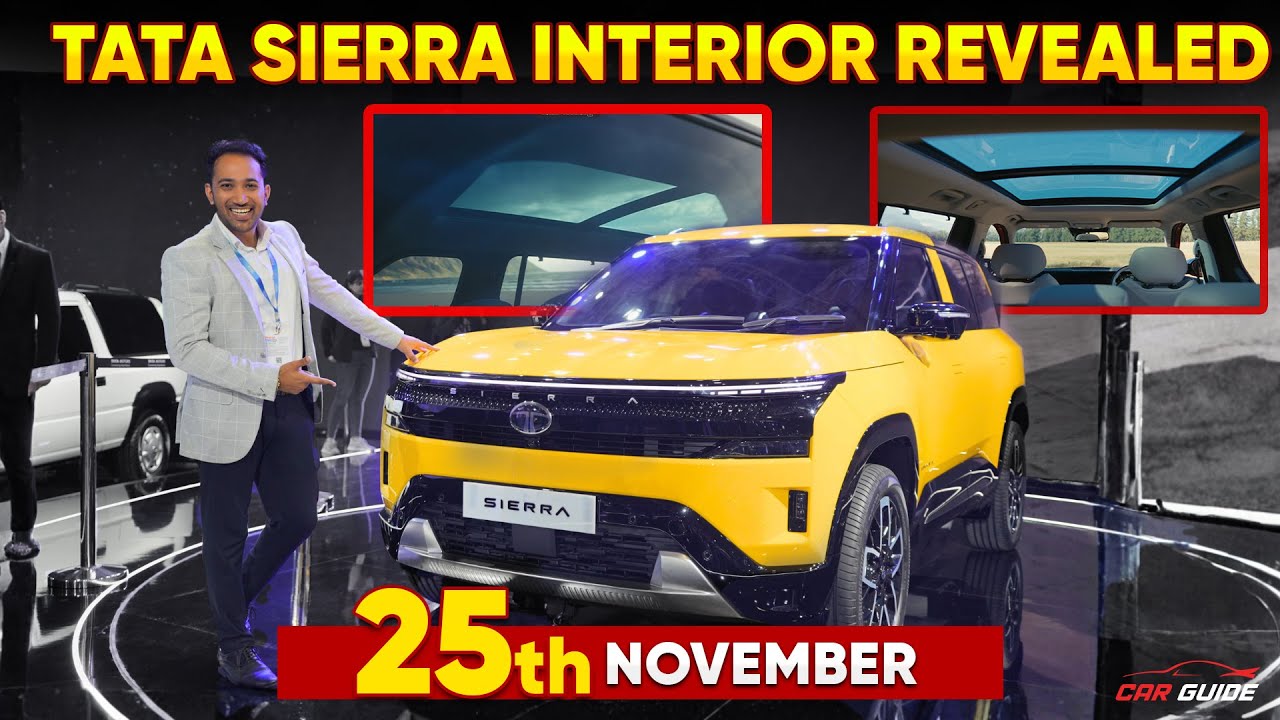 Tata Curvv SUV Launch: Petrol, Diesel Specs & Features Revealed