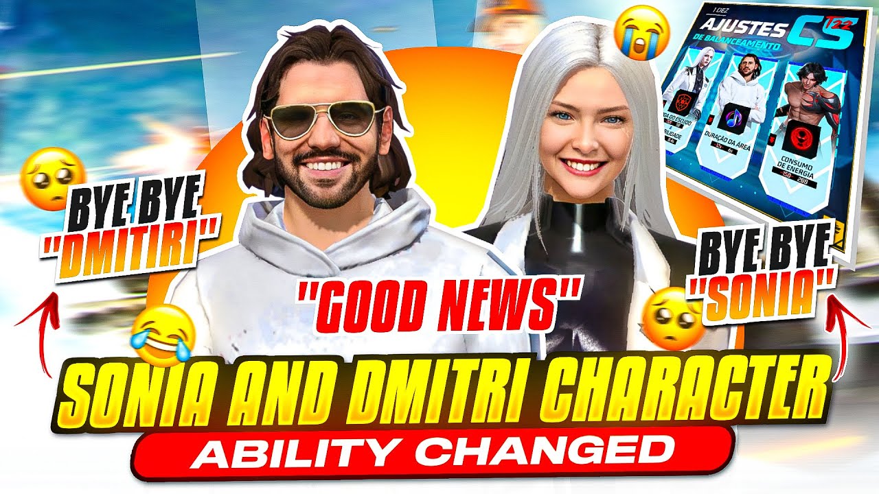 Sonia & Dimitri Ability Nerfs in Free Fire December Update