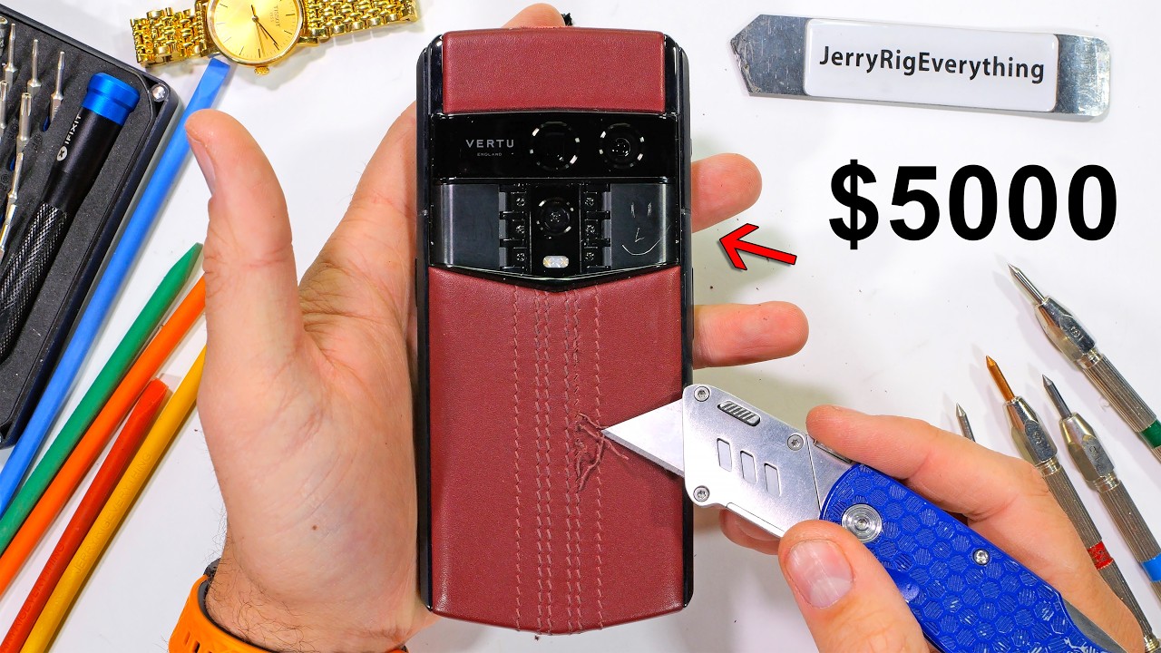 Vertu Agent Q Teardown Exposes $5,380 Luxury Phone Scam