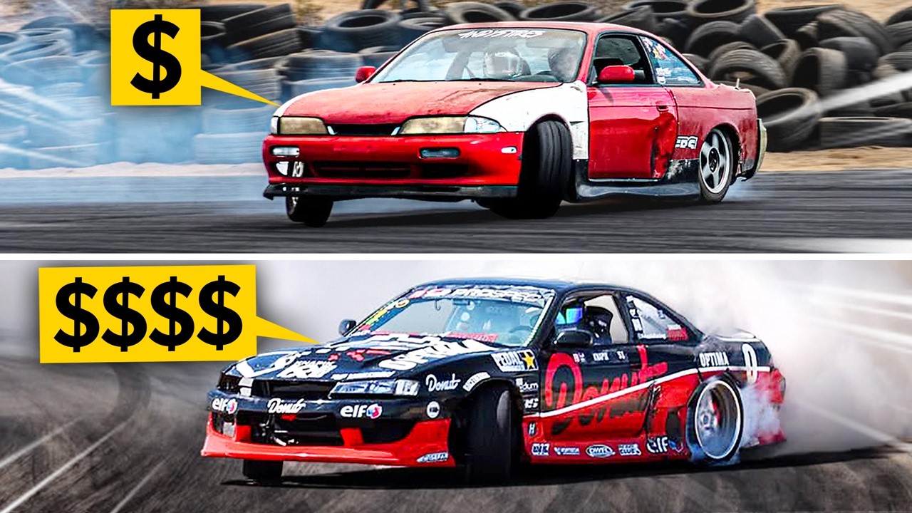 Drift Car Build Levels: From Stock S14 to Pro Machine