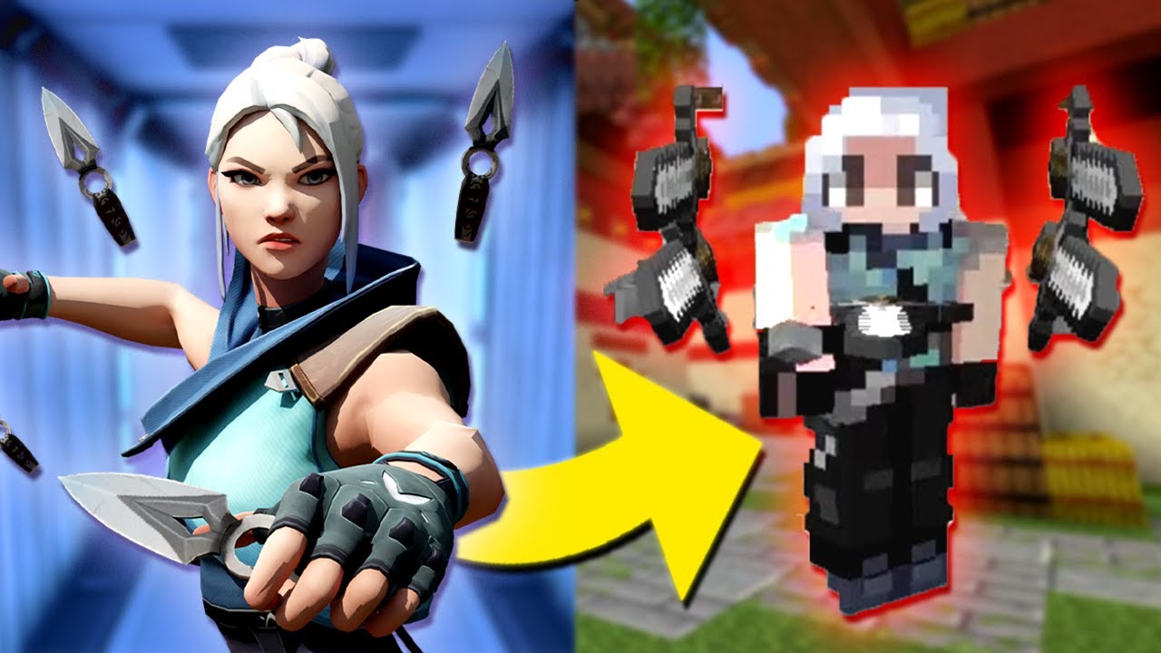Nimsy's Minecraft Valorant Recreation: Game Dev Mastery