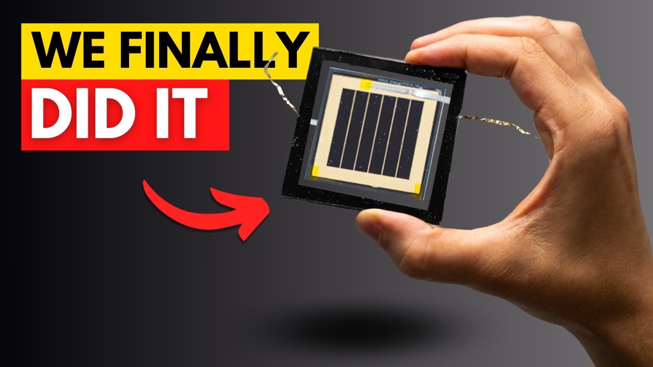 Perovskite Solar Breakthrough: Advancing Toward Kardashev Type 1