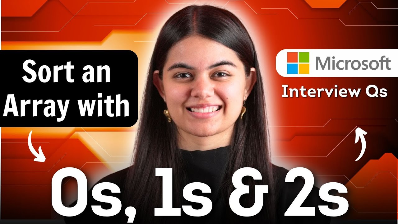 Dutch Flag Algorithm: Sort 0s 1s 2s in O(n) Time