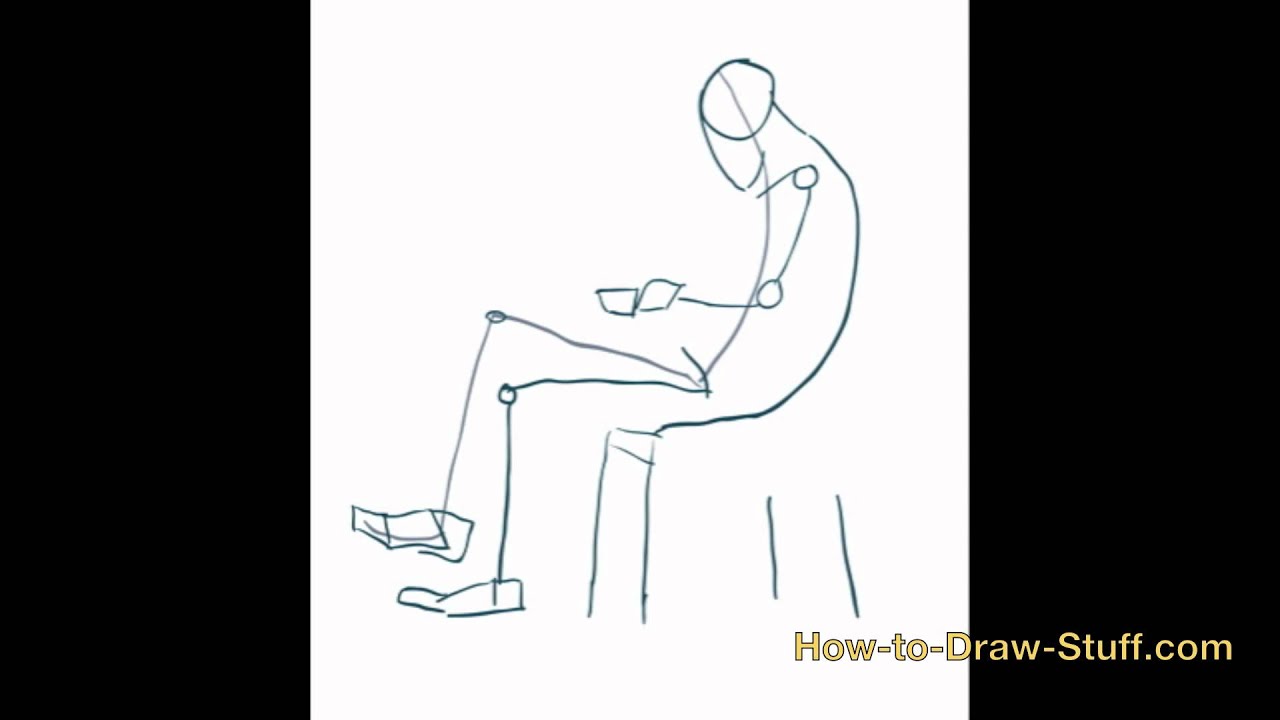 Step-by-Step Guide to Drawing an Old Man in a Chair