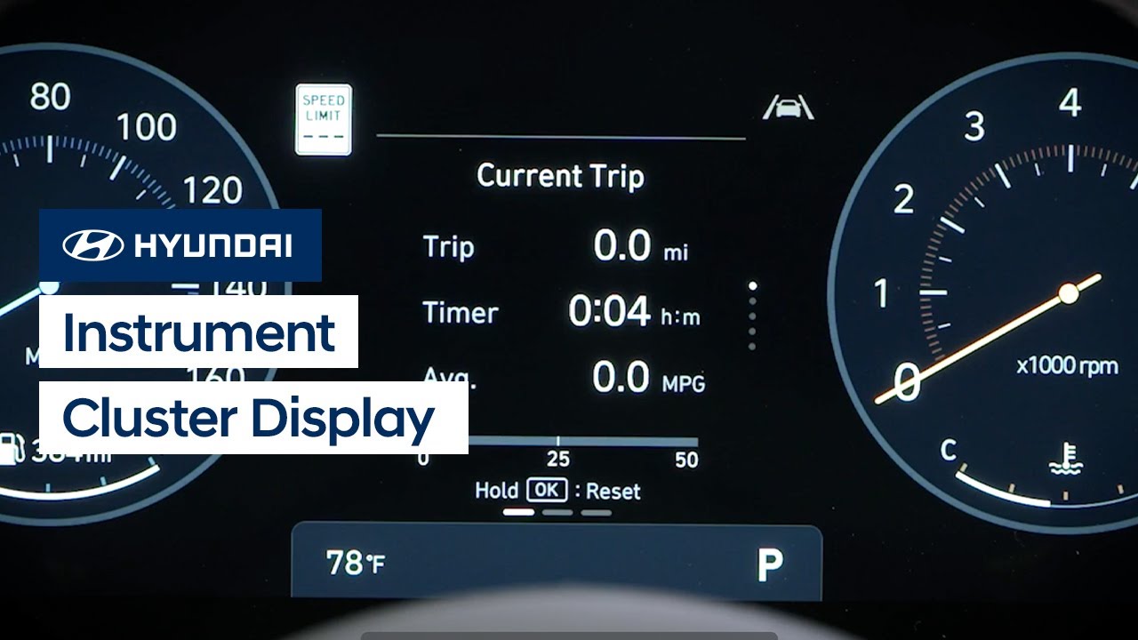 Customize Your Hyundai Dashboard: Digital Cluster Guide