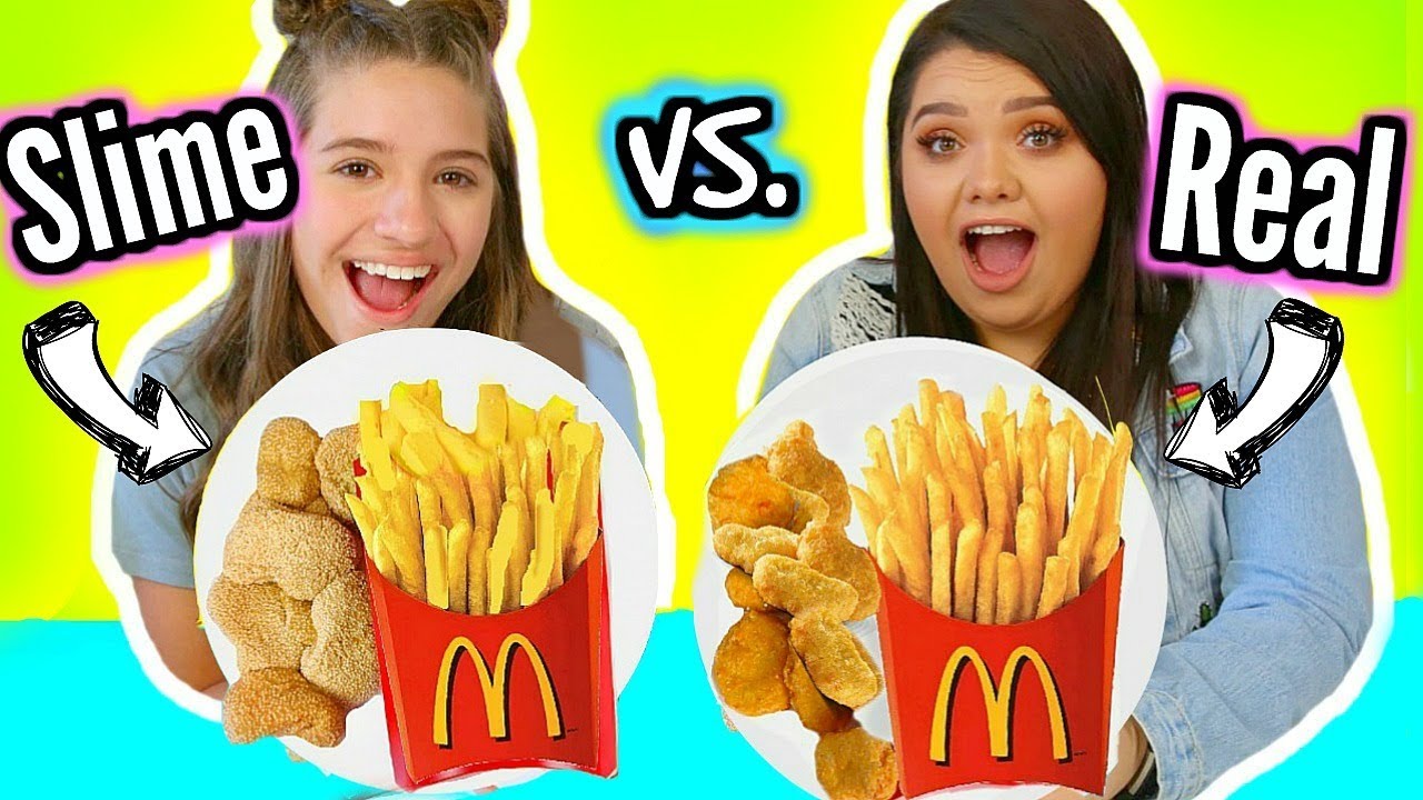 3 Realistic Food Slime Recipes: DIY Pizza, Nuggets & Spaghetti