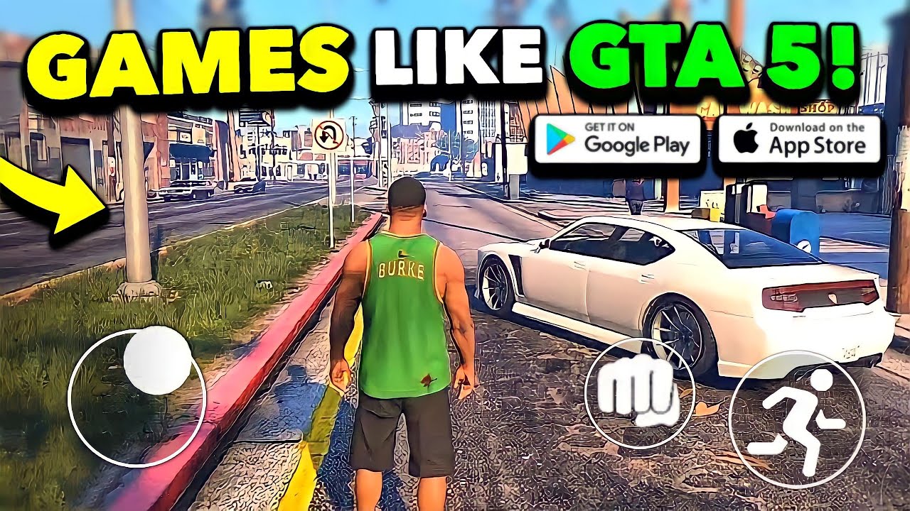 Top 10 Mobile Games Like GTA 5 Online for iOS & Android