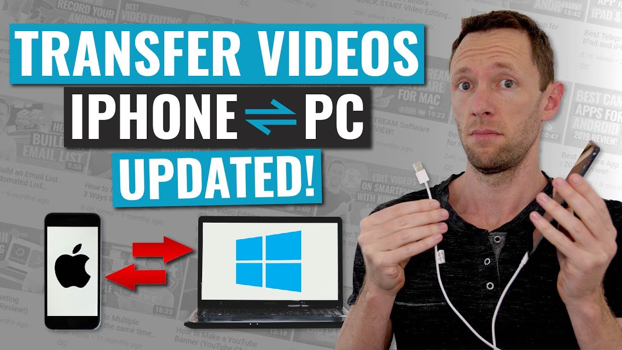 How to Transfer Files Between iPhone and Windows PC (4 Fast Ways)
