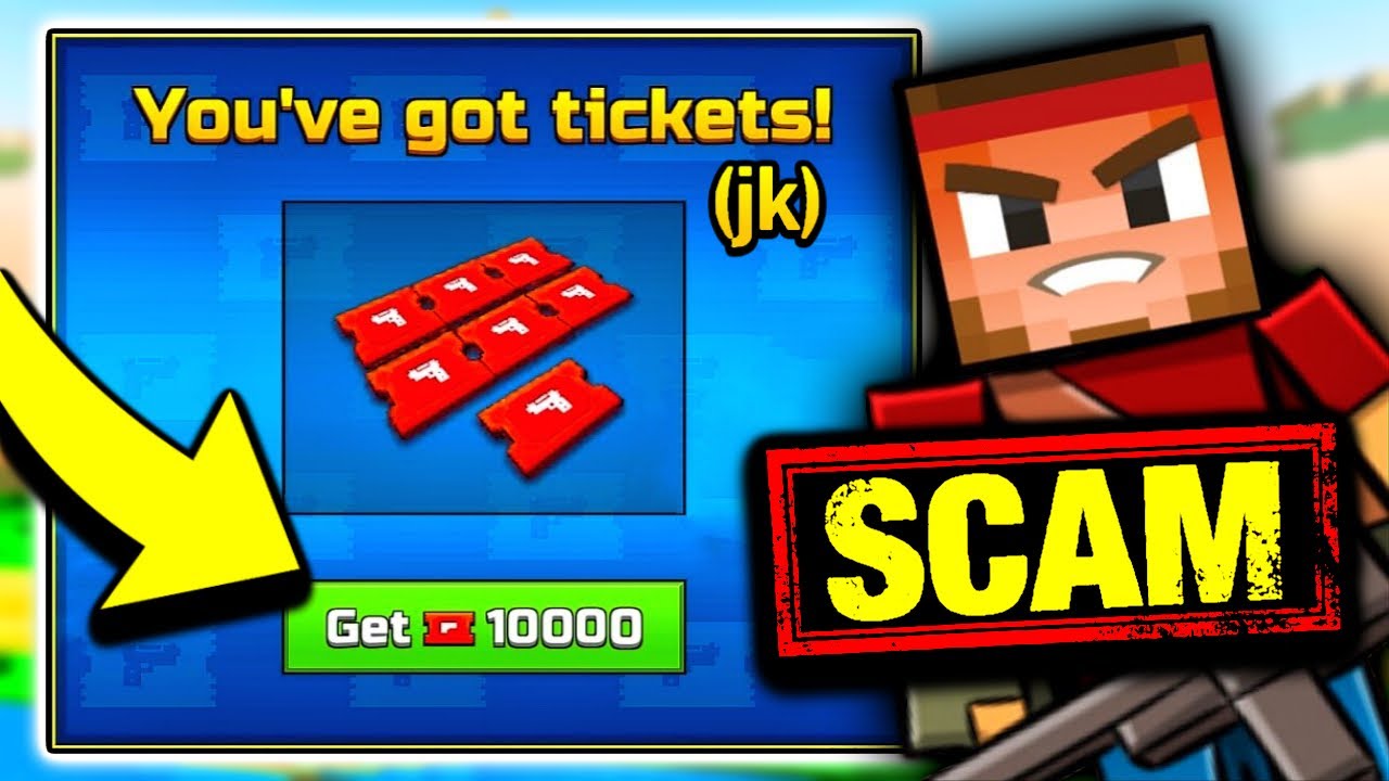 Pixel Gun 3D Gallery Spending Guide: 10K Ticket Strategy