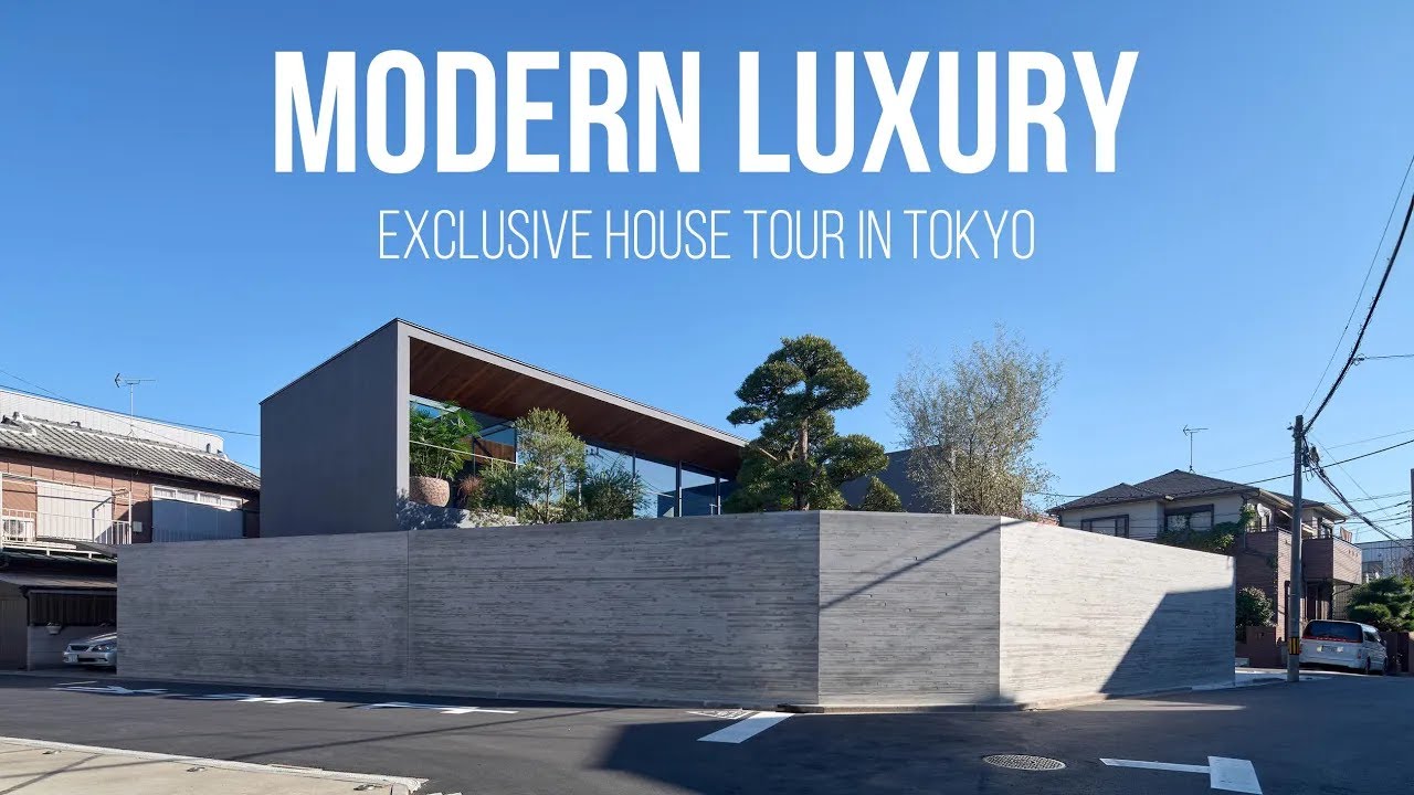Inside Noble House: Brutalist Luxury Multifamily Home in Urawa