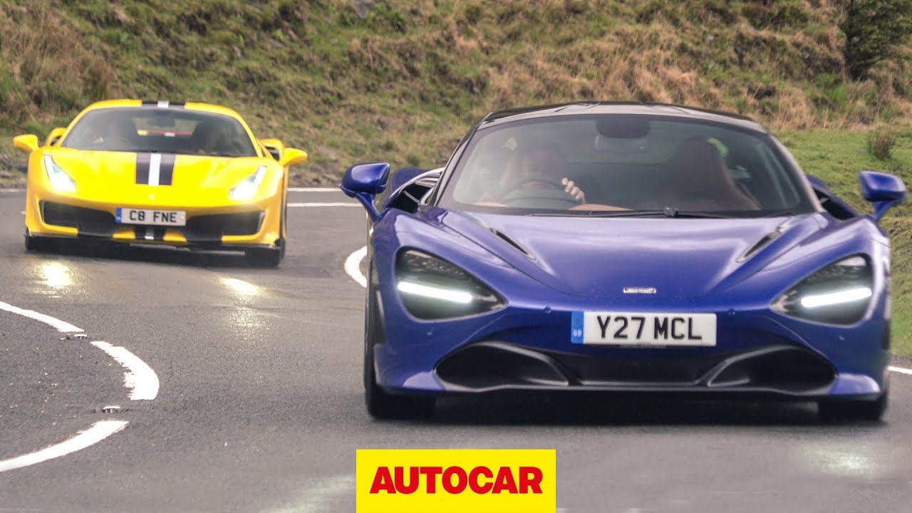 title：Ferrari 488 Pista vs McLaren 720S: Real-World Supercar Showdown