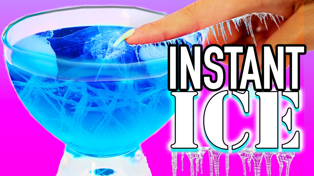 4 Instant Ice Tricks: Amaze Friends With Science!