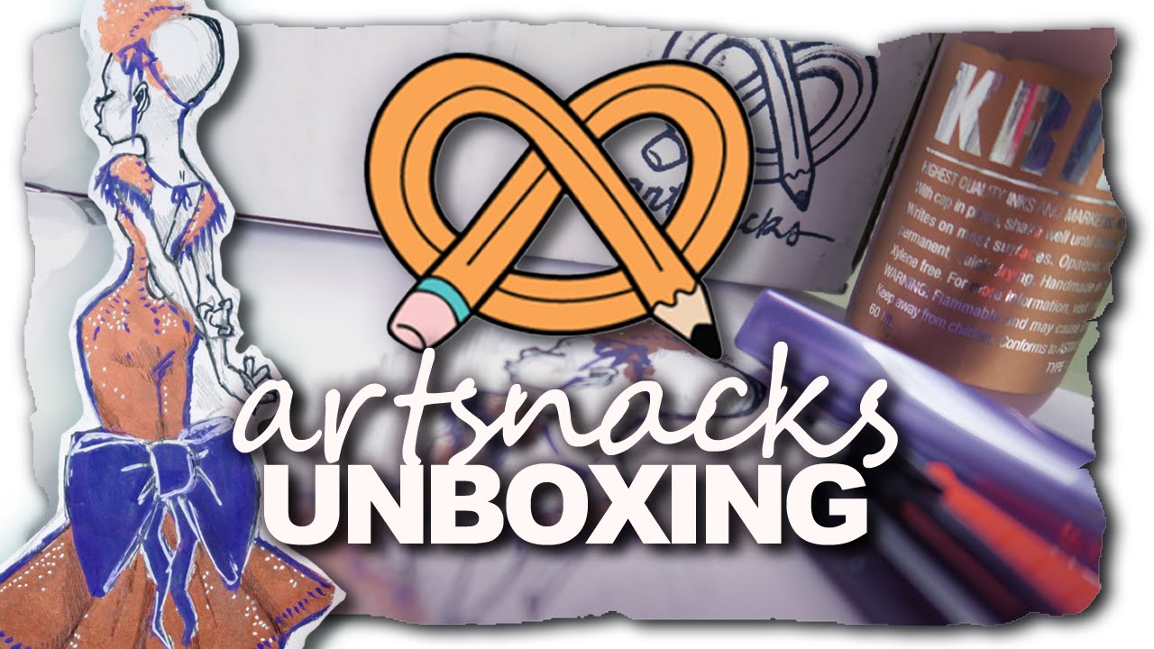 ArtSnacks January Box Review: Metallic Art Supplies Tested