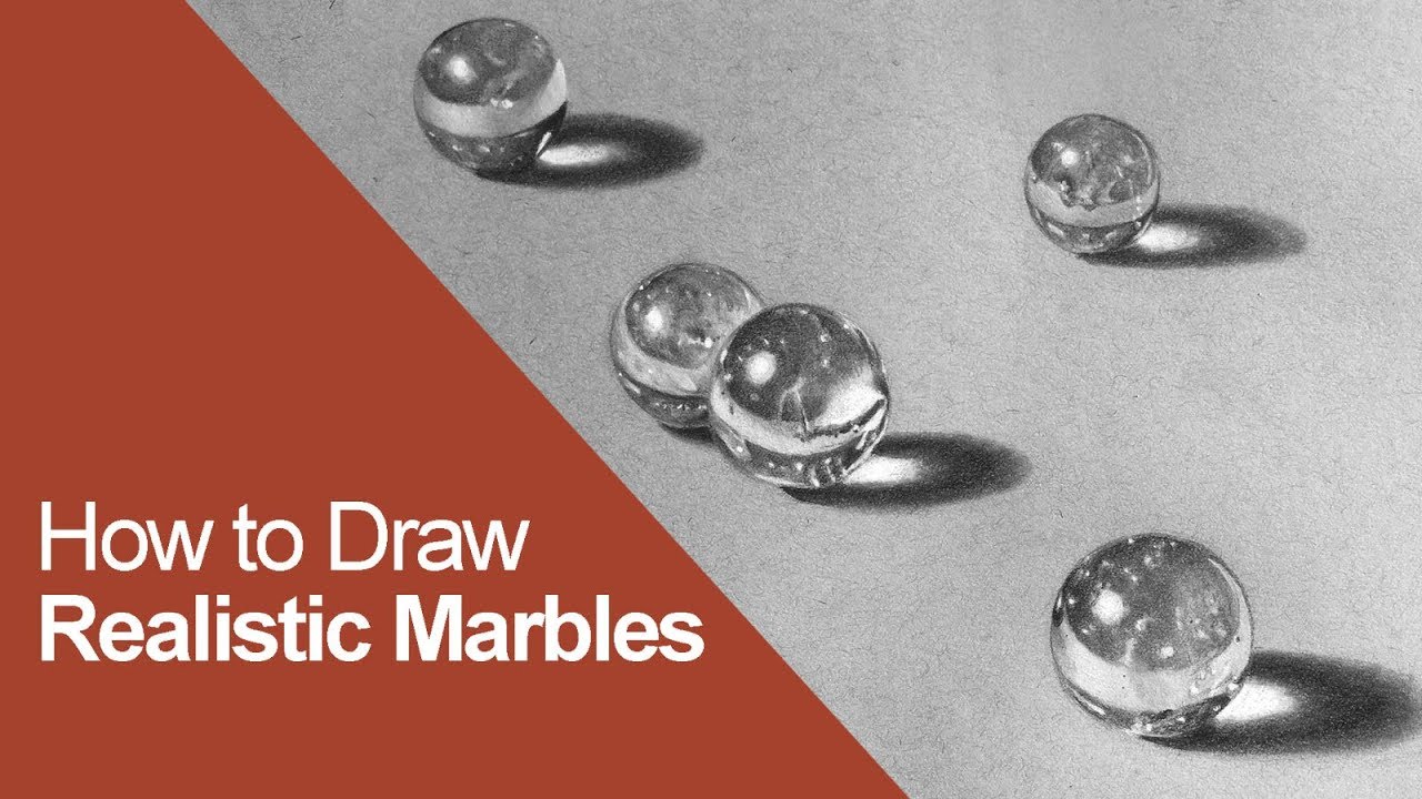 Realistic Marble Drawing Techniques: Graphite & Charcoal Guide