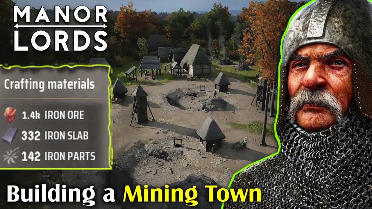 Build a Thriving Iron Mining Town in Manorlords: Complete Guide