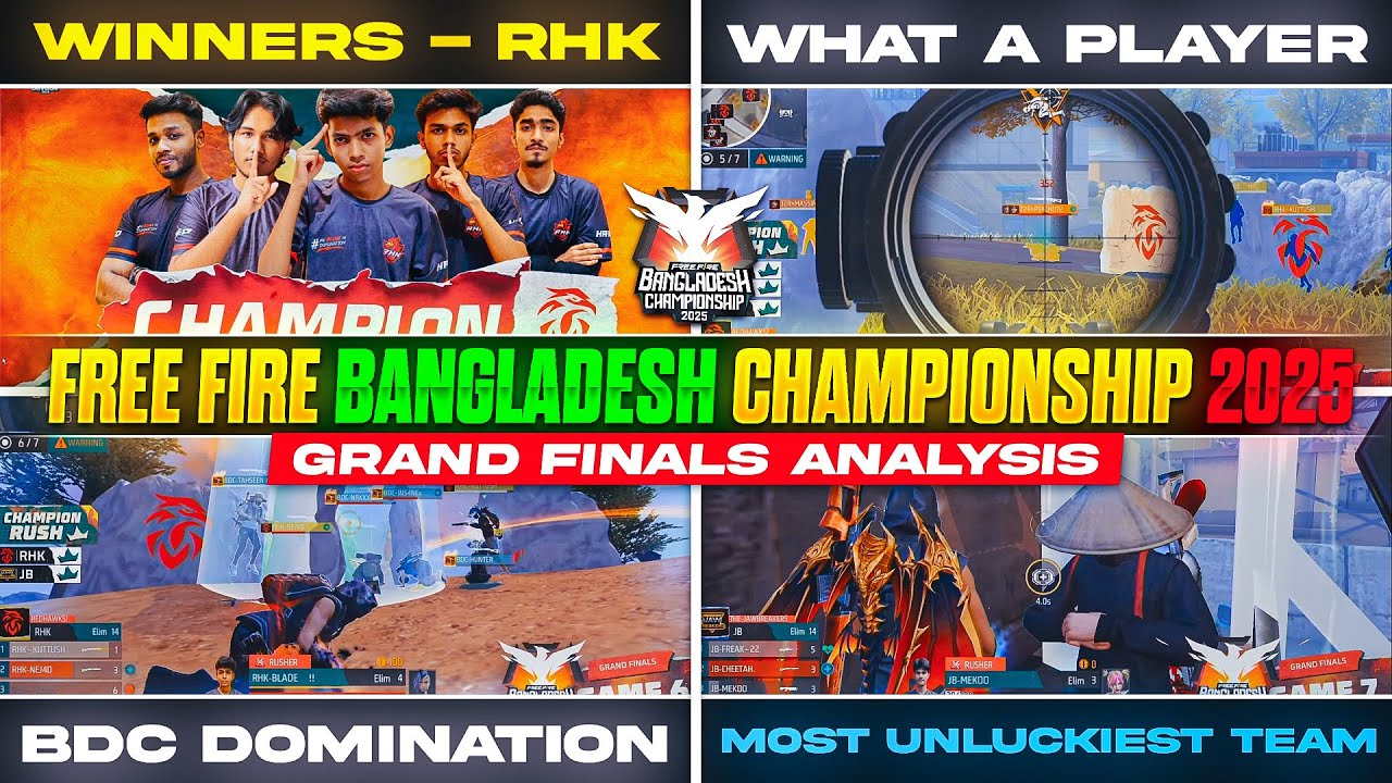 Red Hawks Win Free Fire Bangladesh 2025: Tactical Analysis