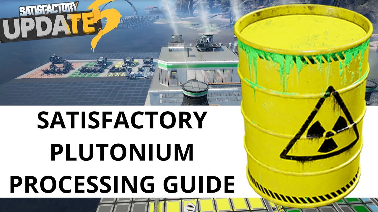 Efficient Plutonium Waste Management in Satisfactory: Step-by-Step Guide