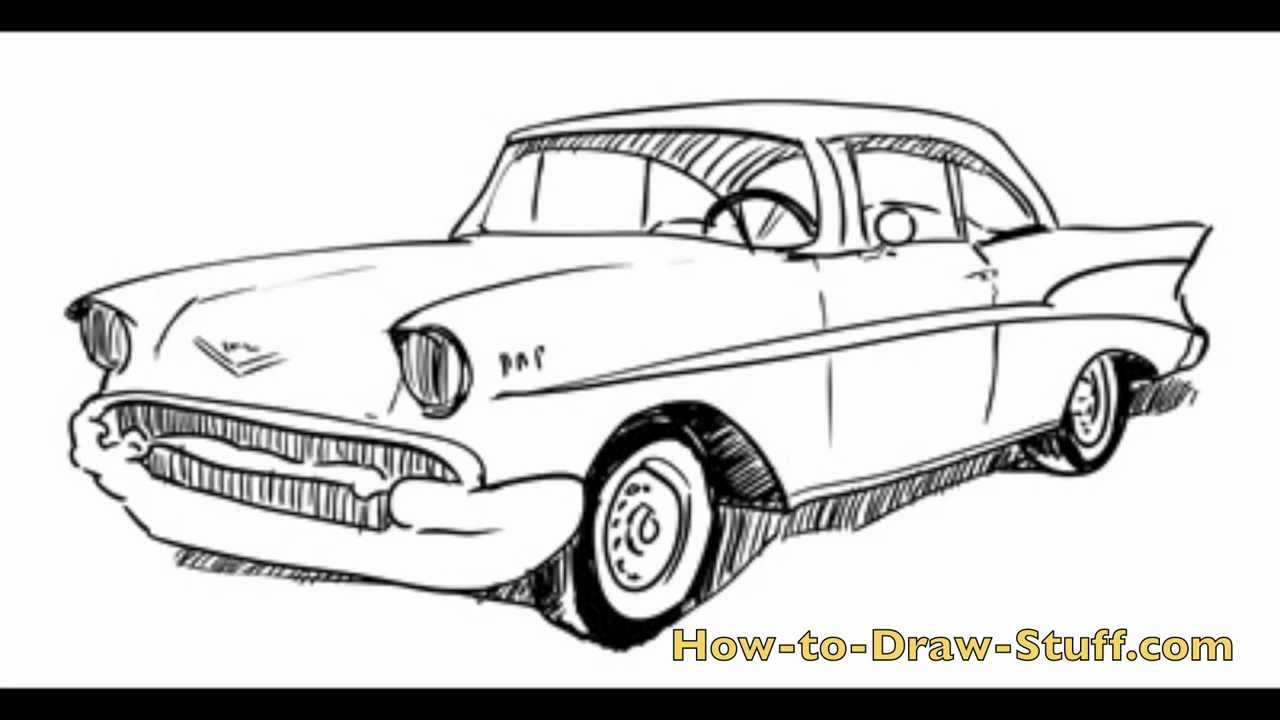 Master Drawing a 1957 Chevy: Step-by-Step Guide