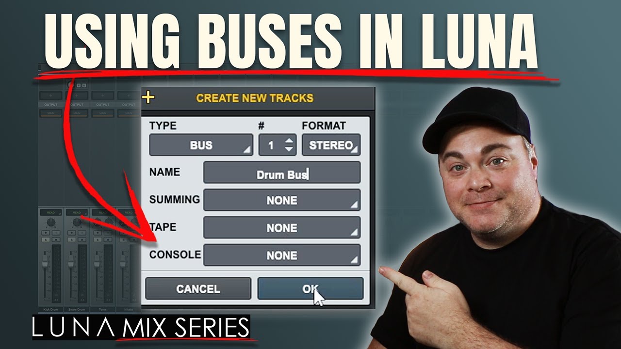 Luna Audio Bus Setup: Complete Drum & Effects Routing Guide
