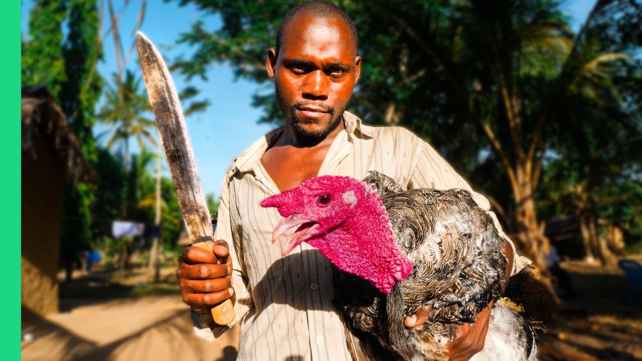 Kenyan Village Food Feast: Cassava, Turkey & Palm Wine Experience