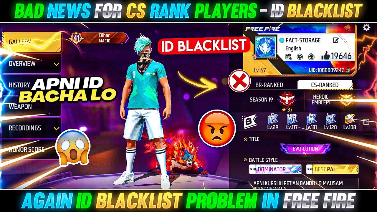 Unexpected Free Fire Blacklisting: Causes and Solutions for Banned IDs