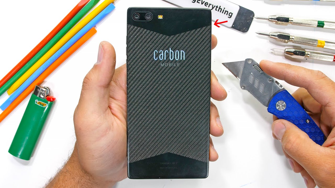 Carbon One Mark II Review: Carbon Fiber Phone Durability Tested