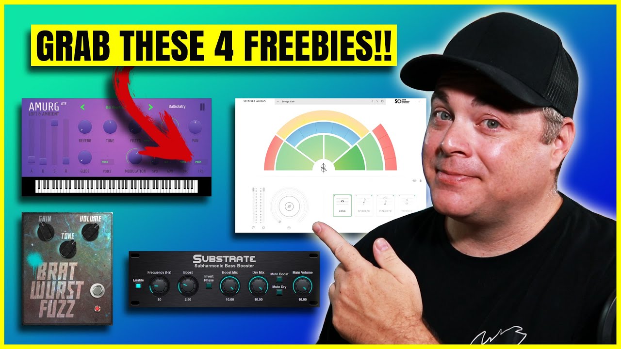 4 Free VST Plugins for Professional Sounds at Zero Cost