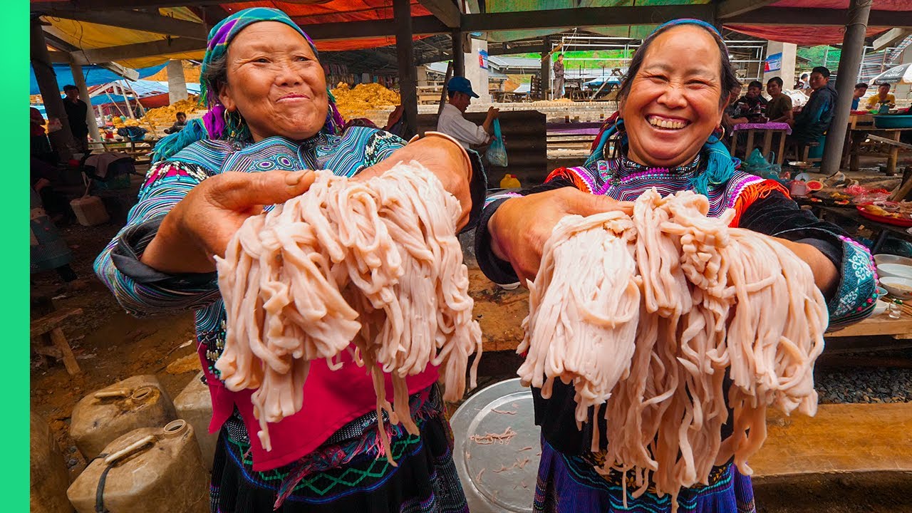 White Hmong Food: Vietnam's Mountain Market Traditions
