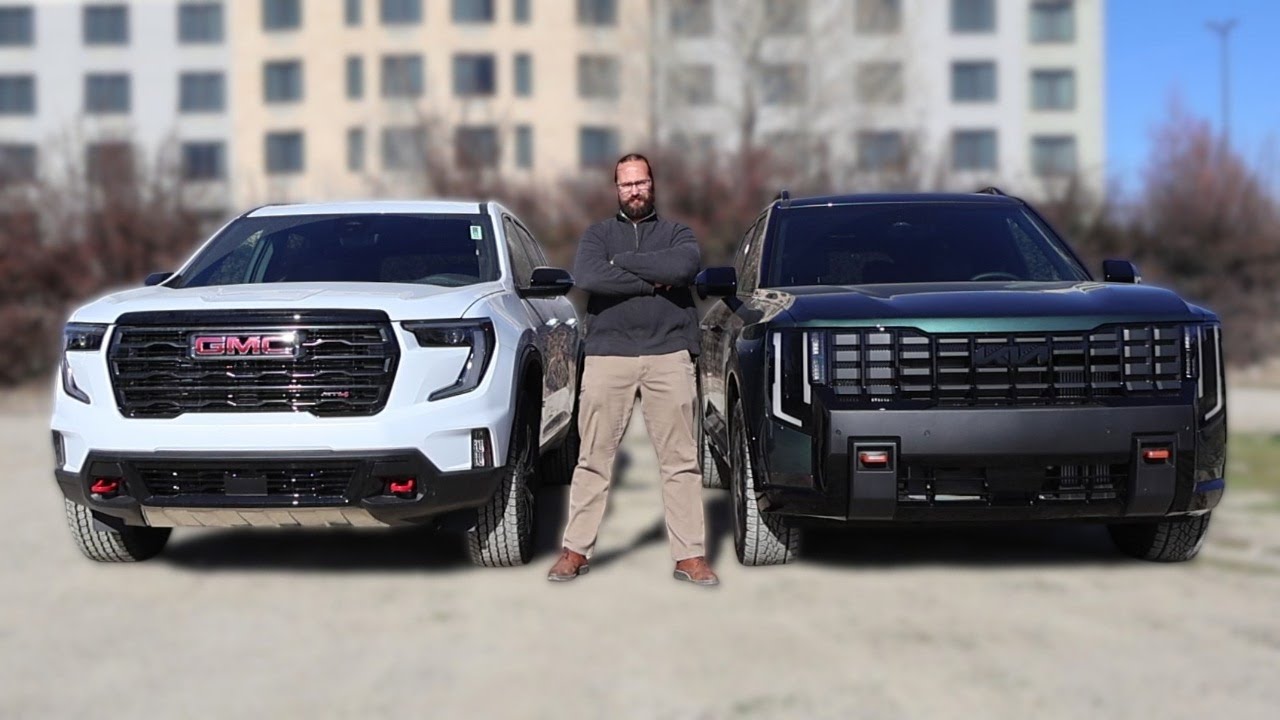 Kia Telluride vs GMC Acadia: 2024 Three-Row SUV Comparison