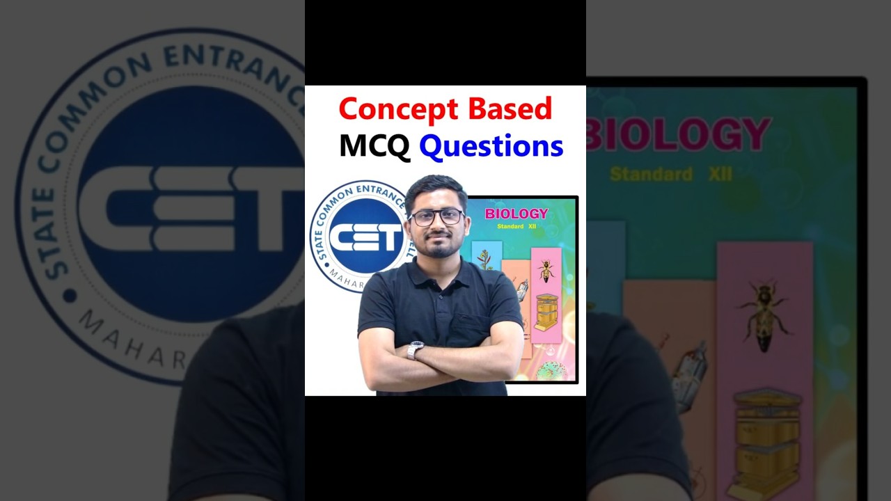 MS CET Biology Concept-Based MCQs: High-Yield Topics Analysis (2024-2030)