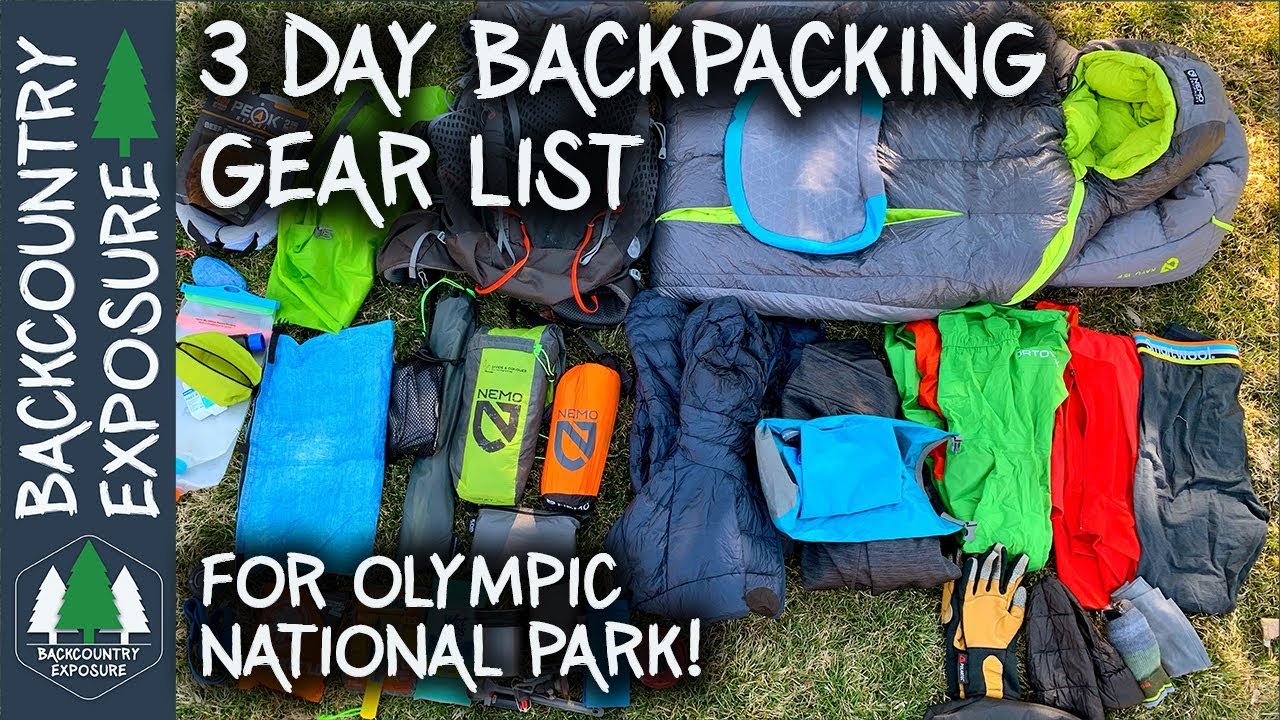 Essential Backpacking Gear for Olympic National Park's Rain