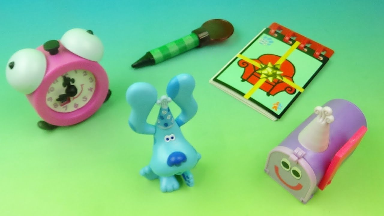 Vintage 1998 Subway Blues Clues Toys Review & Value Guide