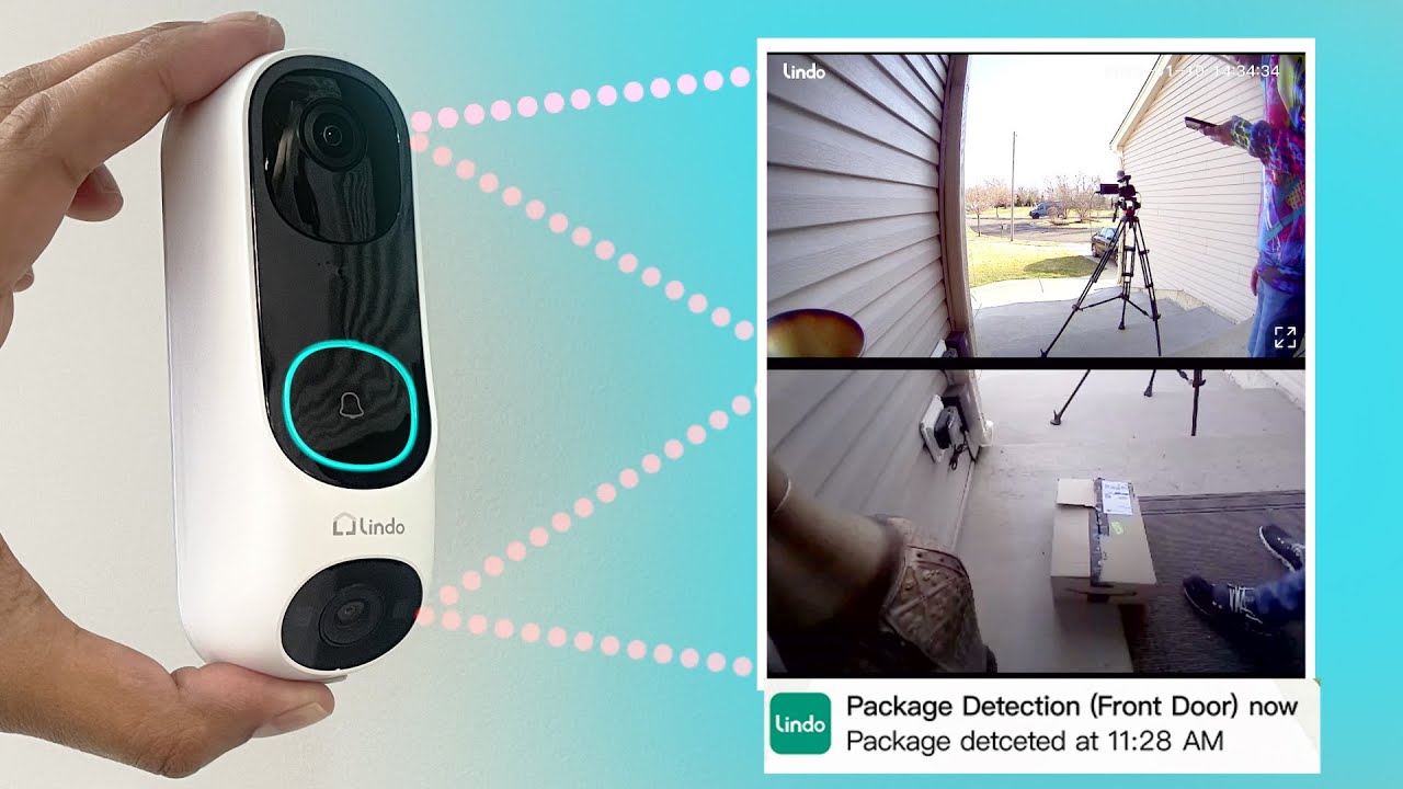 Lindo Dual Cam Doorbell Review: End Blind Spot Worries in 2K
