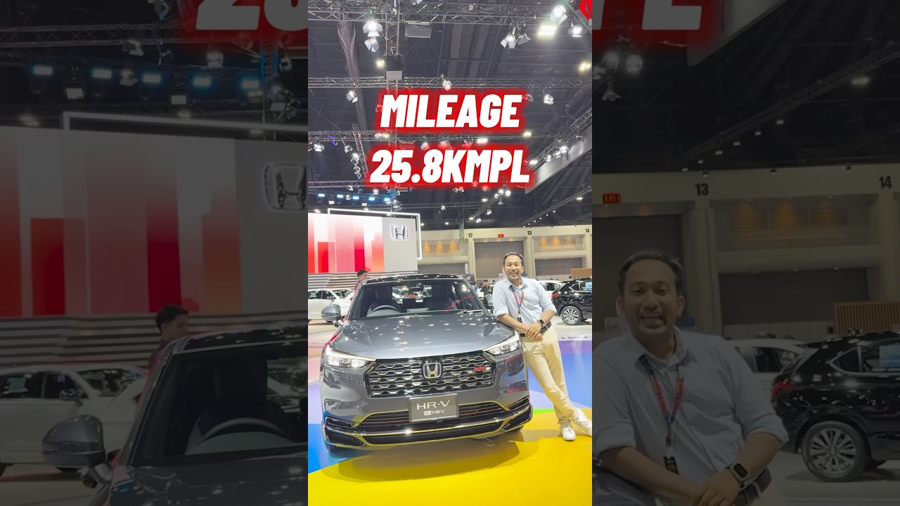 Honda HR-V Hybrid: More Power & Mileage Than Rivals?