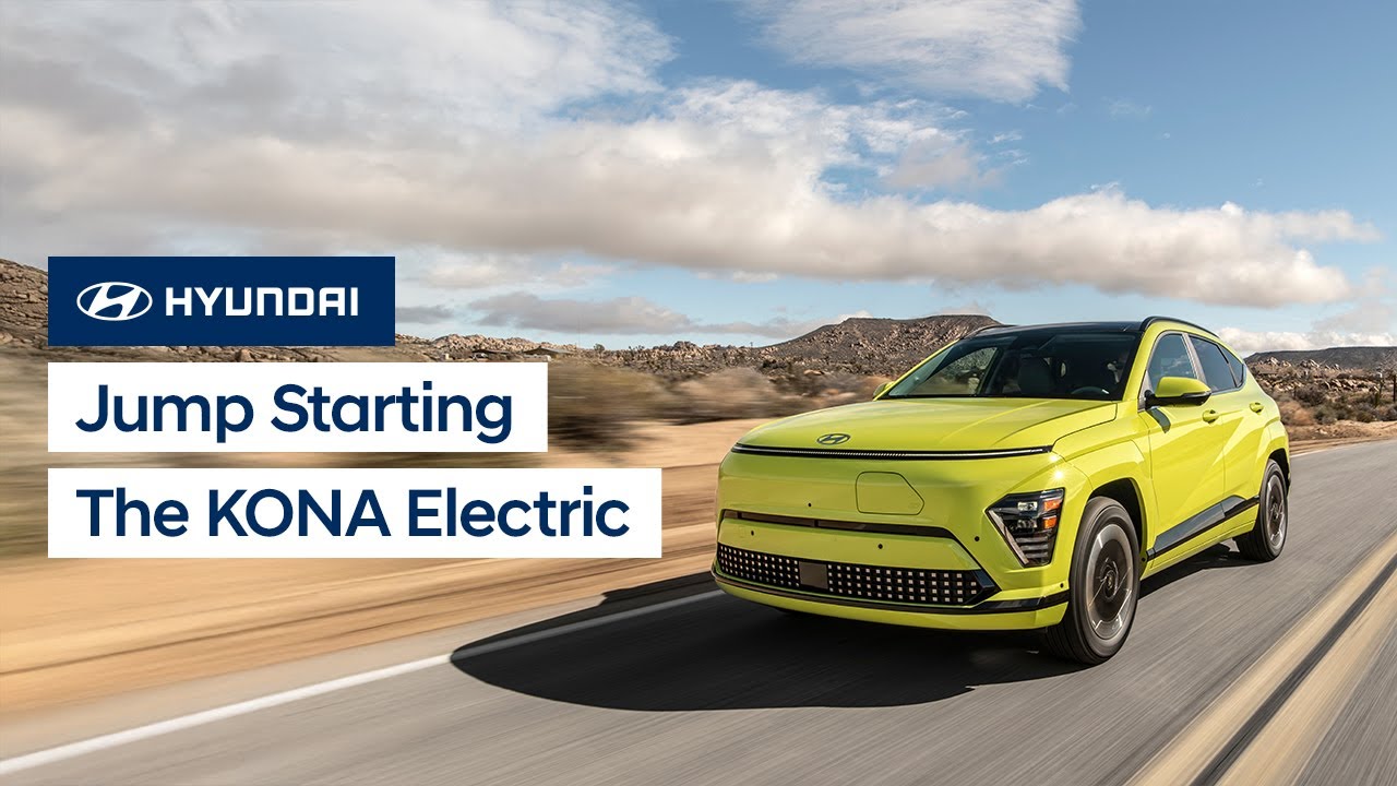 How to Jump Start Your Hyundai Kona Electric Safely