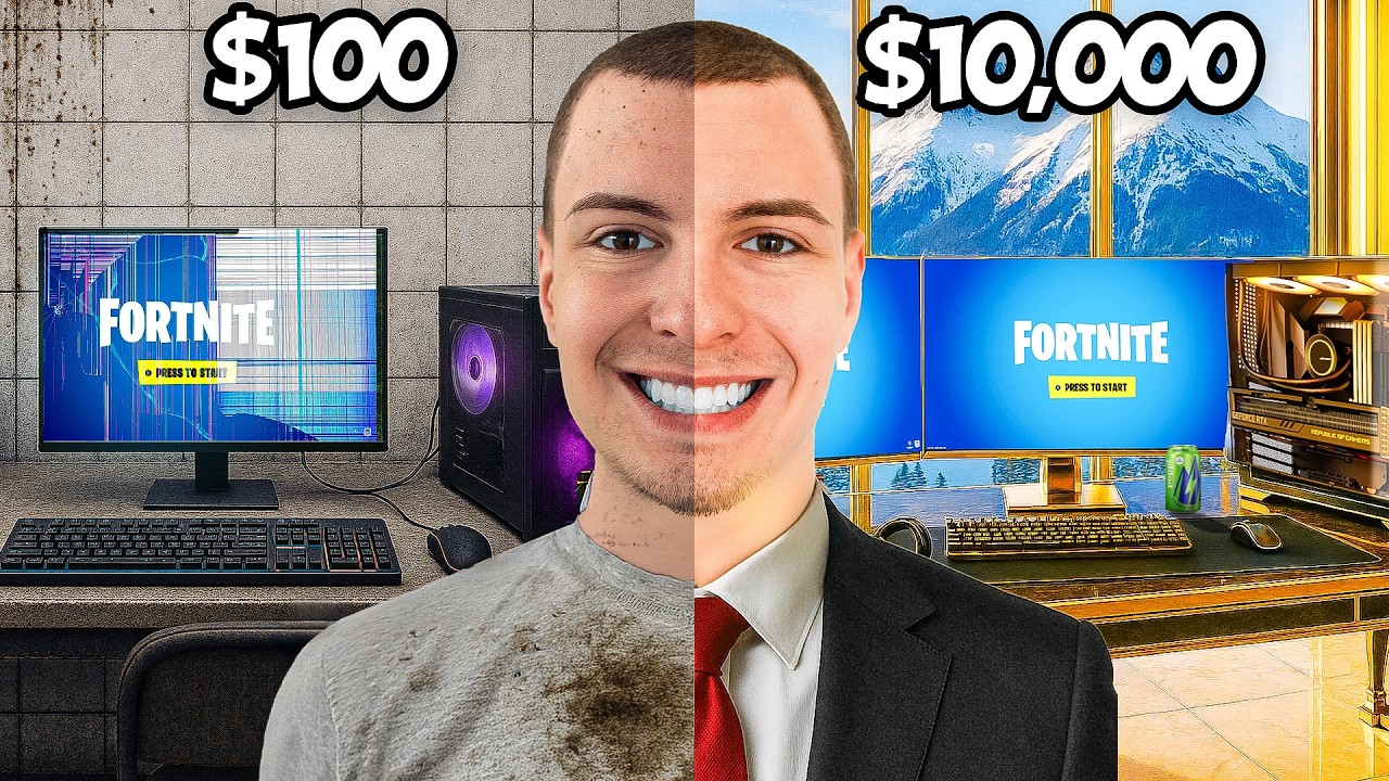 $100 vs $10,000 Gaming Vacation: Real Setup & Performance Test