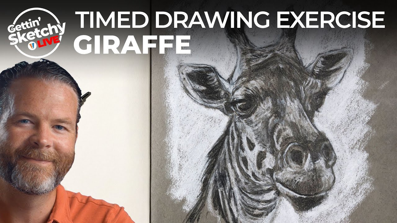 Master Quick Animal Sketches: Giraffe in 45 Minutes