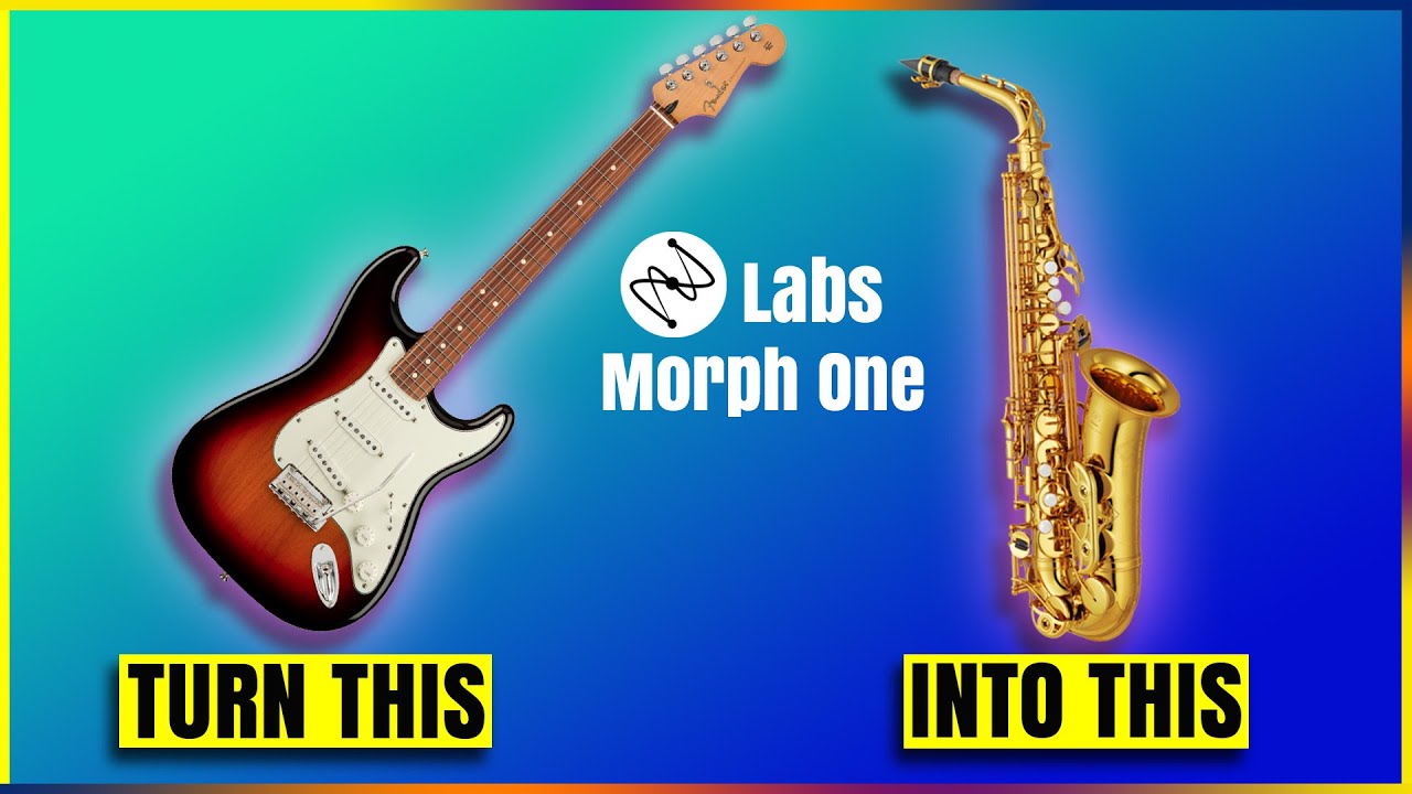 Transform Guitar to Saxophone with iZotope Morph One Plugin