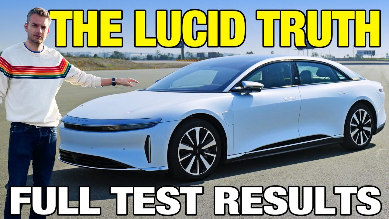 Lucid Air Dream Range Test: 505 Miles Achieved, But Flaws Emerge