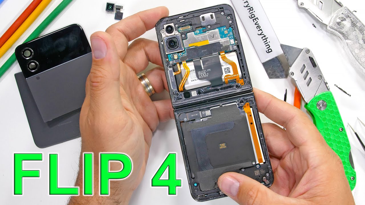 Samsung Z Flip 4 Teardown: Durability Secrets Revealed