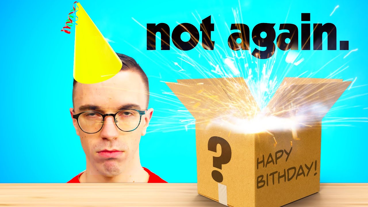 Austin Evans' Birthday Mystery Tech Chaos & Gift Fails