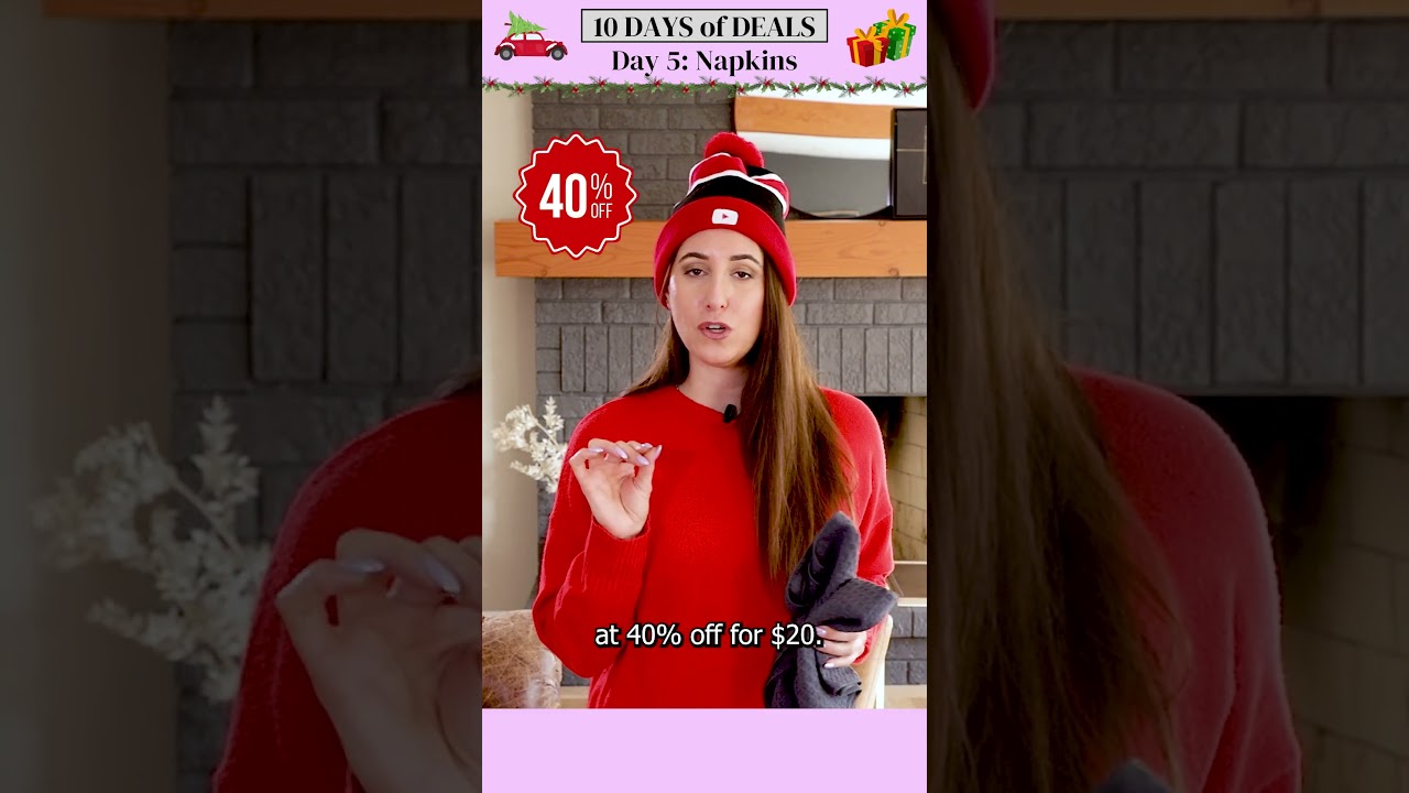 40% Off MakersClean Waffle Napkins: Holiday Deal Today