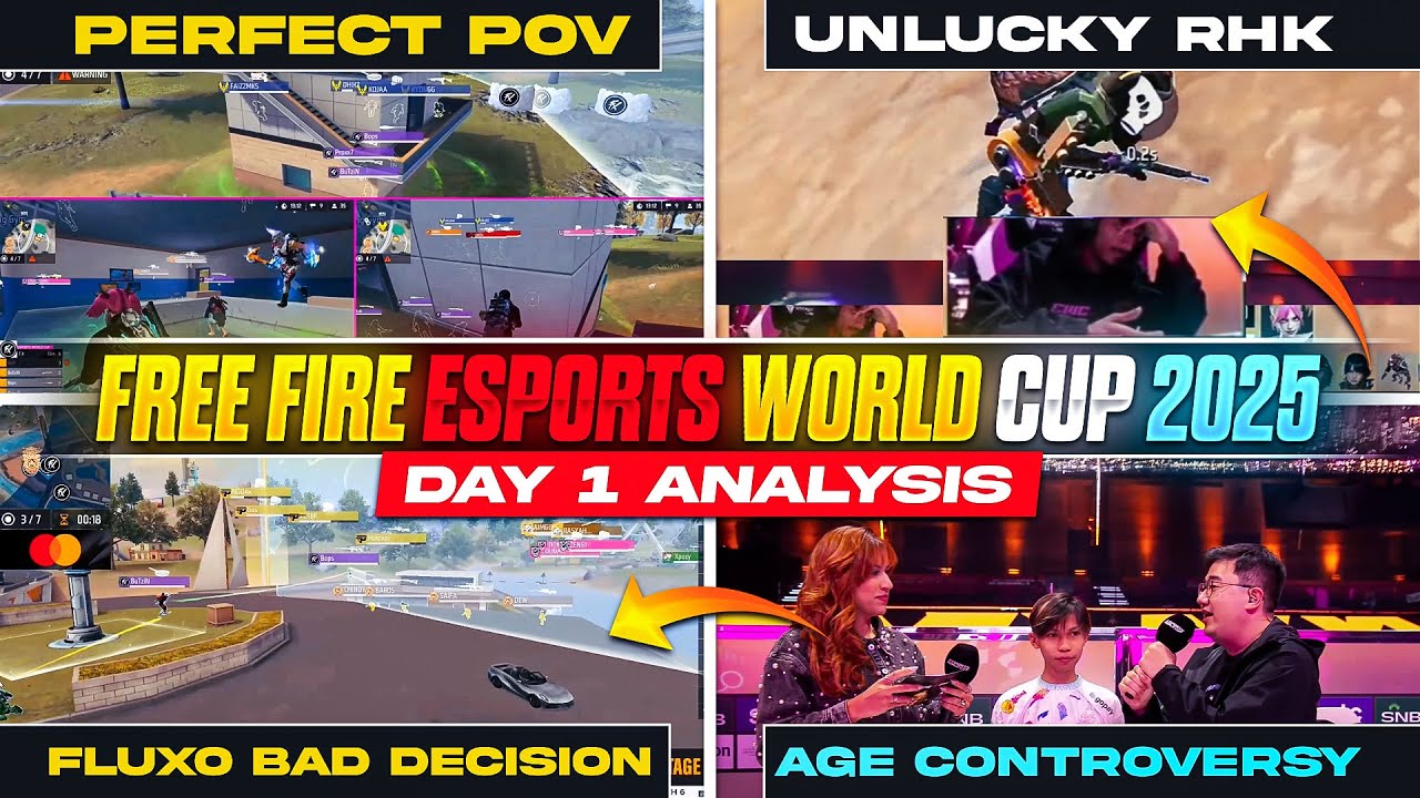 Free Fire World Cup 2025 Day 1: Underage Player Controversy & Match Breakdowns