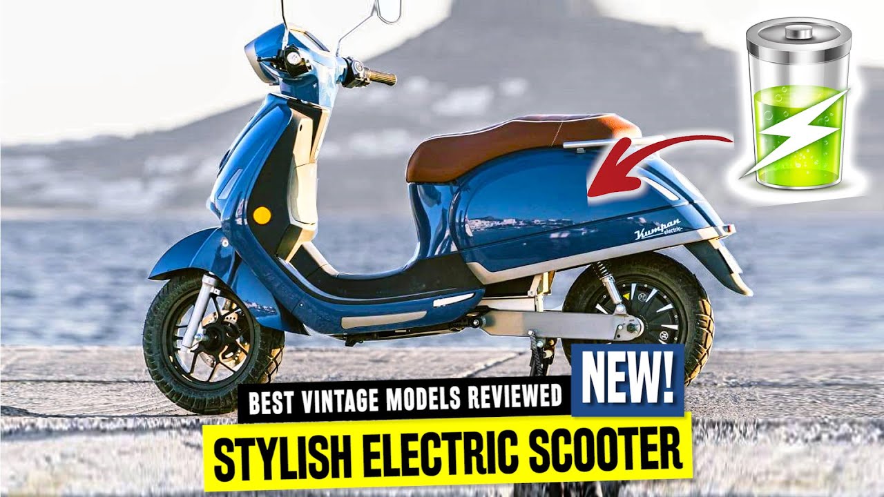 Top 7 Retro Electric Scooters Blending Vintage Style & Modern Tech (2021)