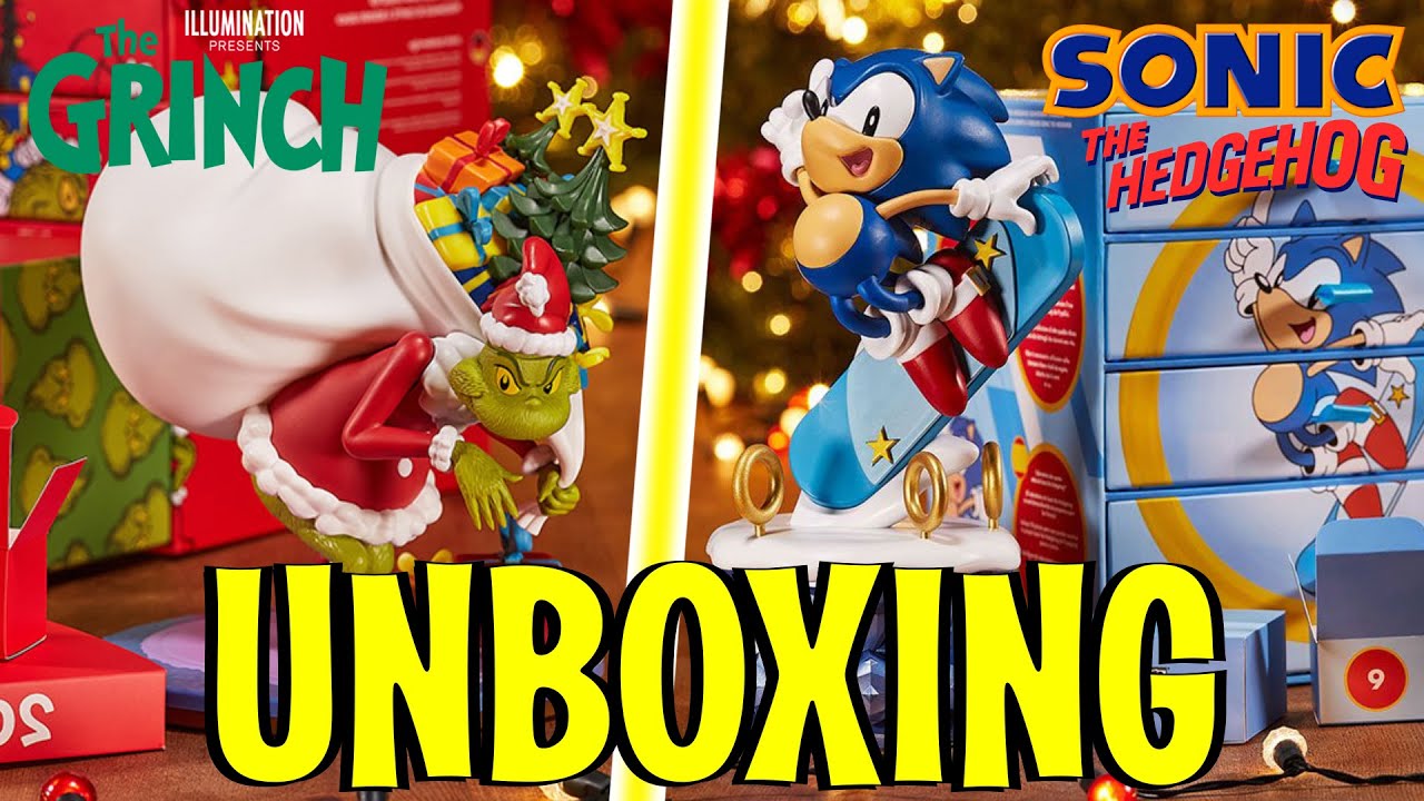 Numskull Sonic & Grinch Advent Calendars Review