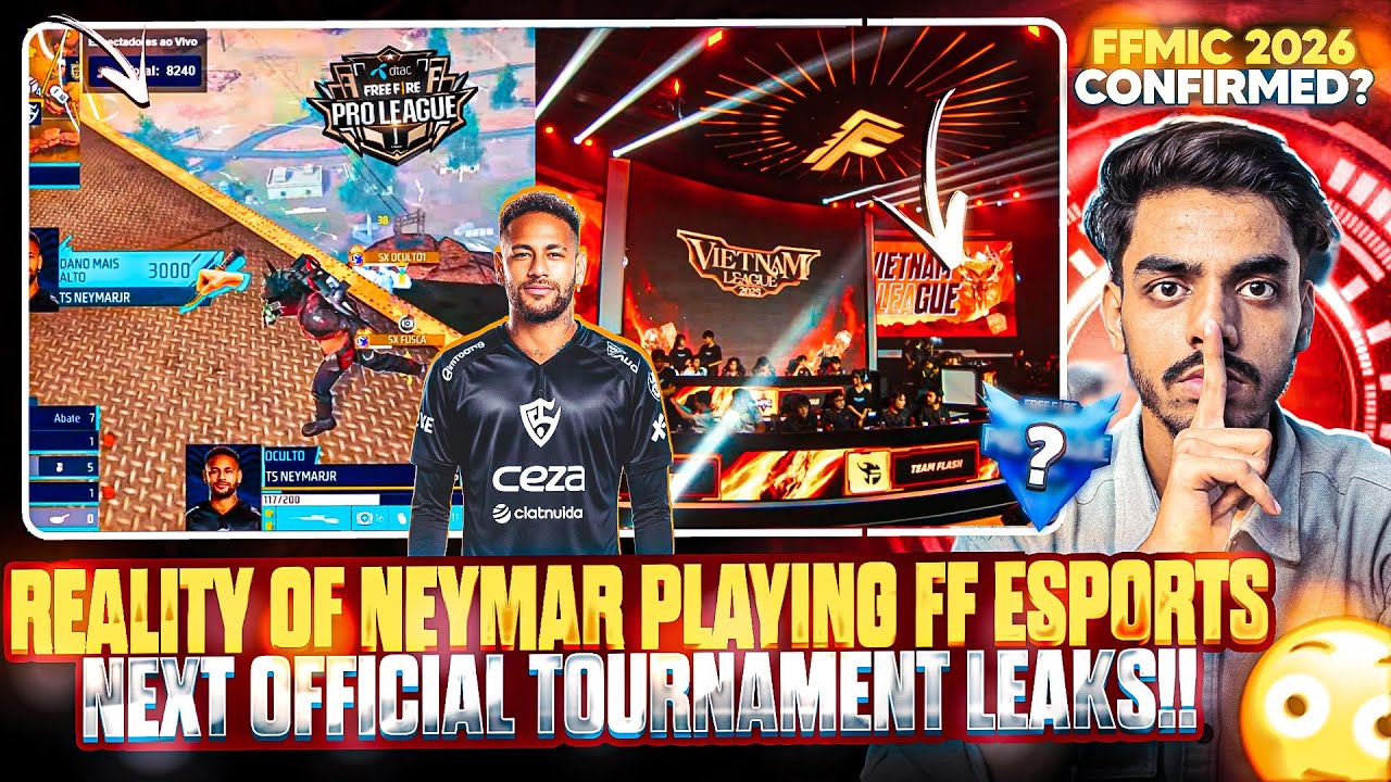 FFMIC 2026 Leaks & Neymar Jr Free Fire Reality Check