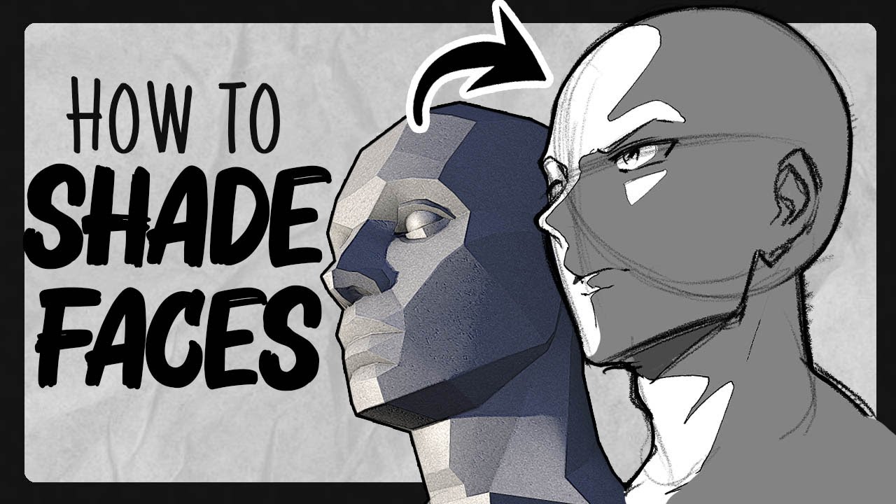 Beginner Face Shading Guide: Realistic & Anime Styles